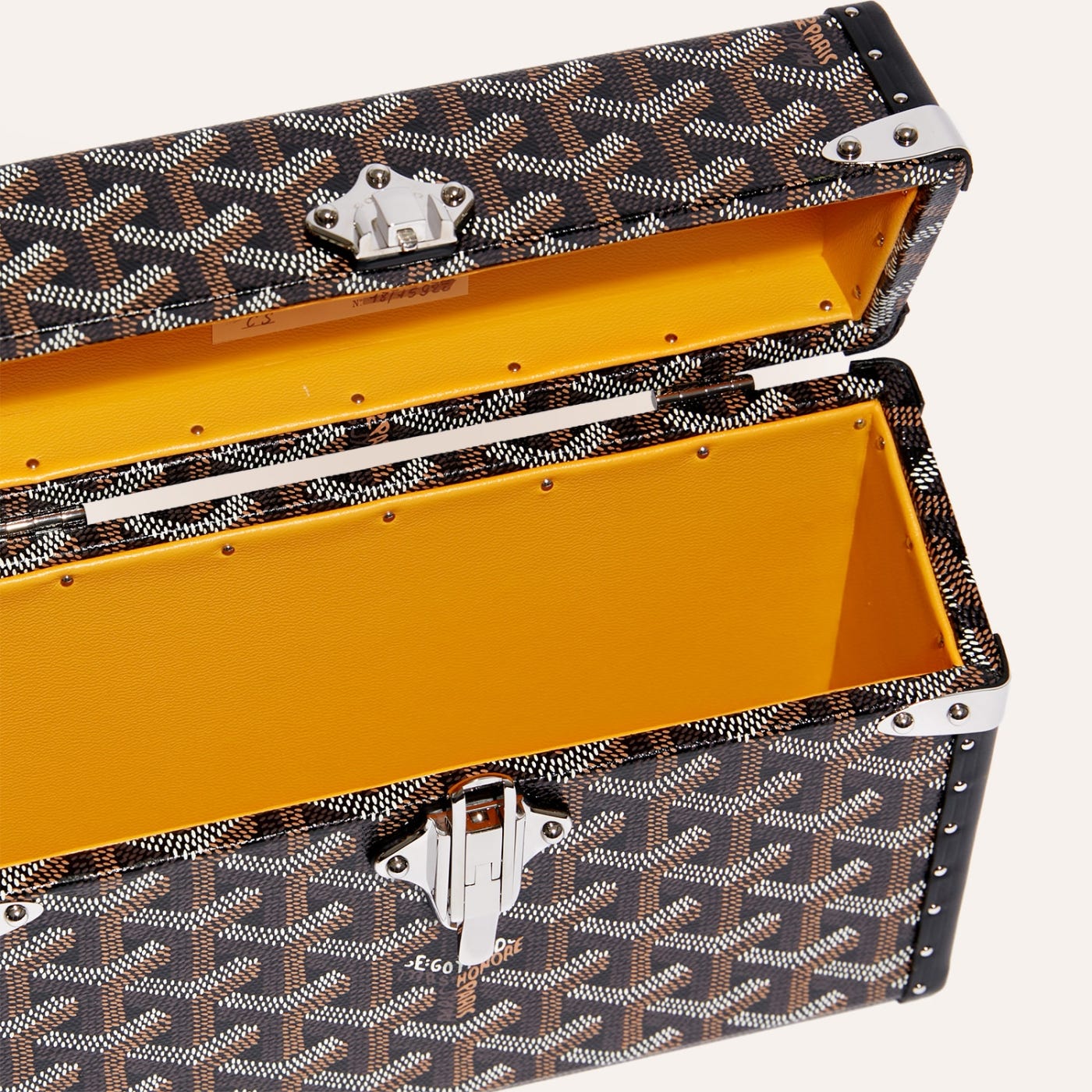 Goyard Cassette Trunk Bag Black - Image 5